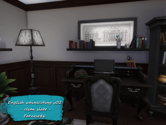 Thumbnail Farnese86 - English wainscoting v02 - clean slate - presentation (2)