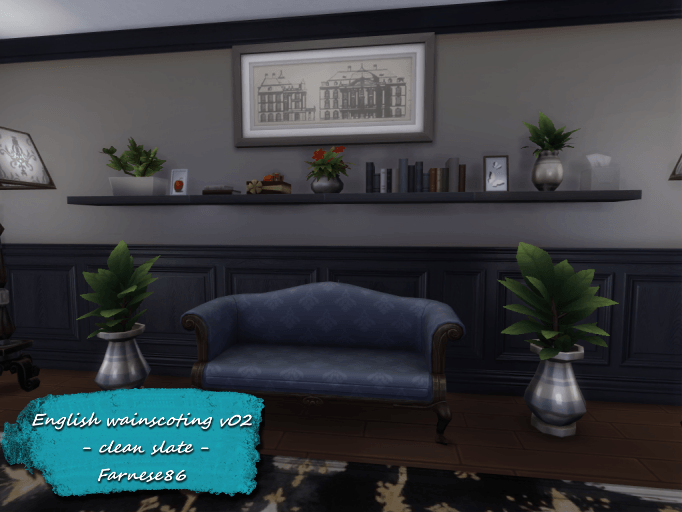 Thumbnail Farnese86 - English wainscoting v02 - clean slate - presentation (4)