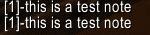 <p>Chat Frame Output</p>