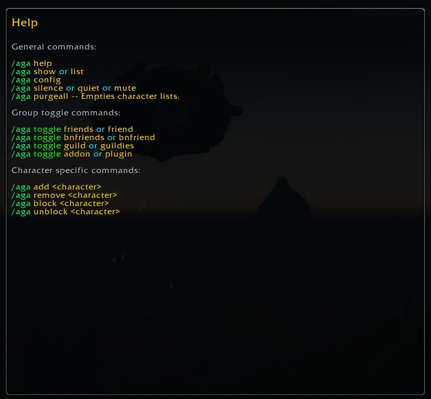 <p>Some commands to get you going.</p>