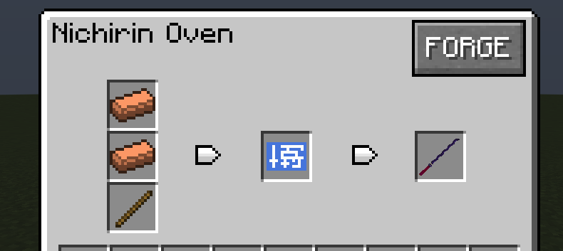 Thumbnail Use your custom Ingots and select a blueprint to create your own Forge your own Nichirin!