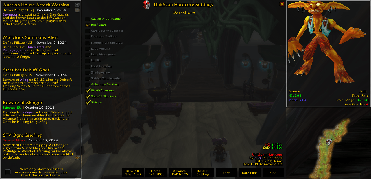 Updated Main Menu