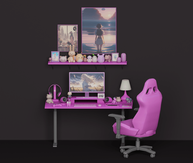 SNOOTYSIMS - Cosmic Gaming Set Pink (1).png