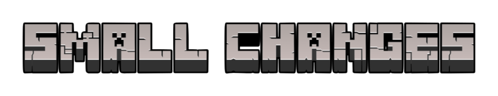 Small Changes Gallery Minecraft Resource Packs Curseforge