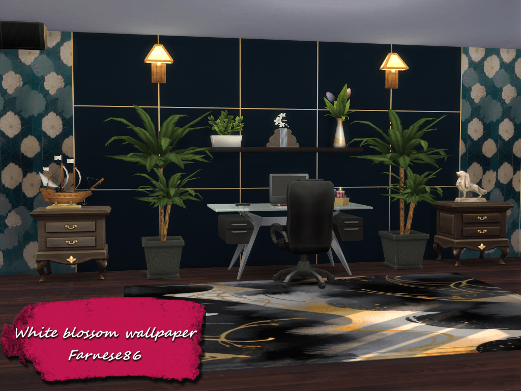 Thumbnail Farnese86 - White blossom wallpaper - presentation (8)
