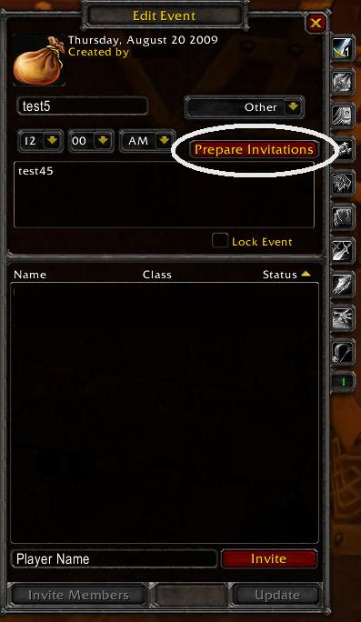 <p>Prepare Invitations</p>