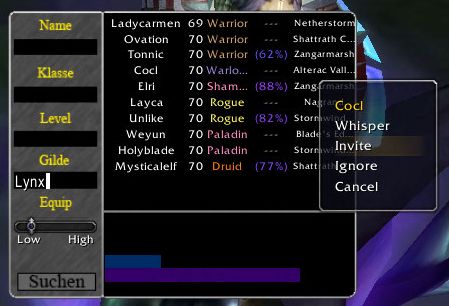 <p>Extended Who (1.2Beta)</p>