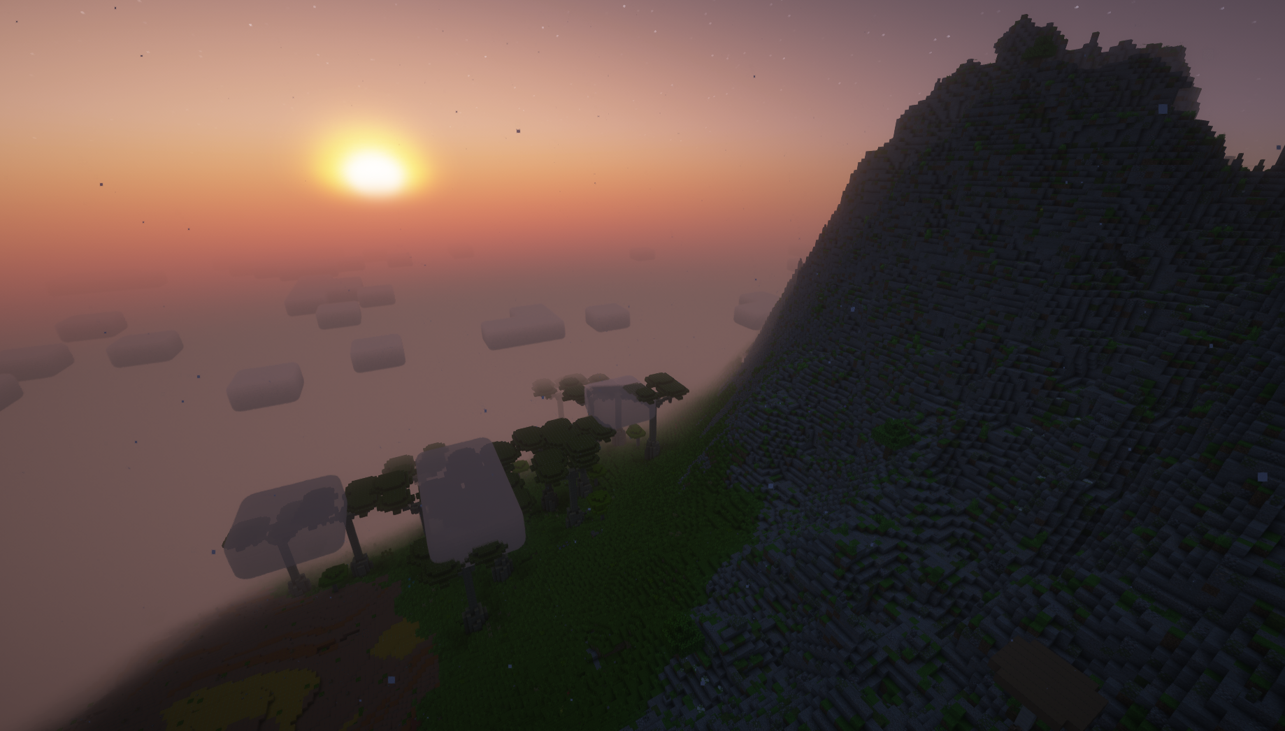 Thumbnail With various worldgen mods, Essencia uses the caves and cliffs update to its maximum potential