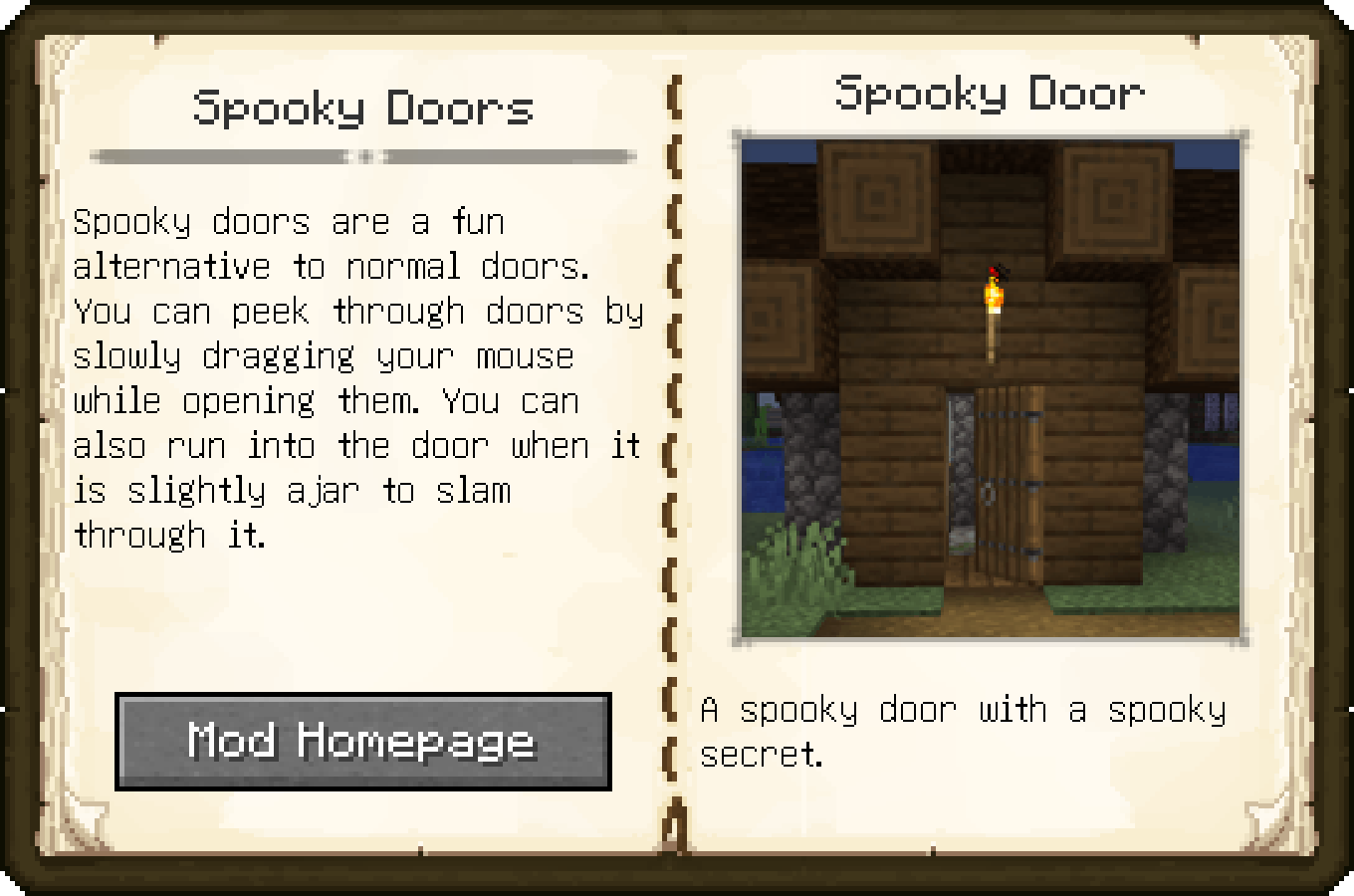 Spooky Doors