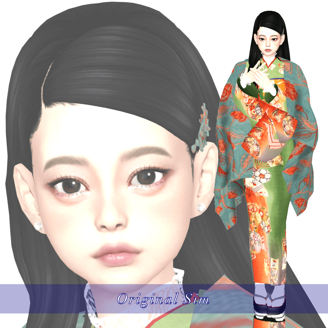 O / Simshiro Umeko - Gallery - The Sims 4 Sims / Households - CurseForge
