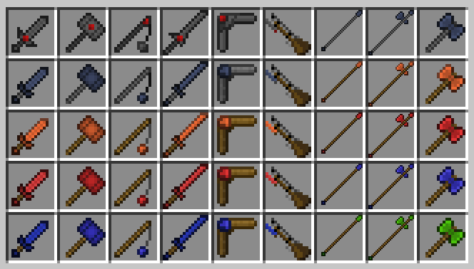 Weapon Variety!