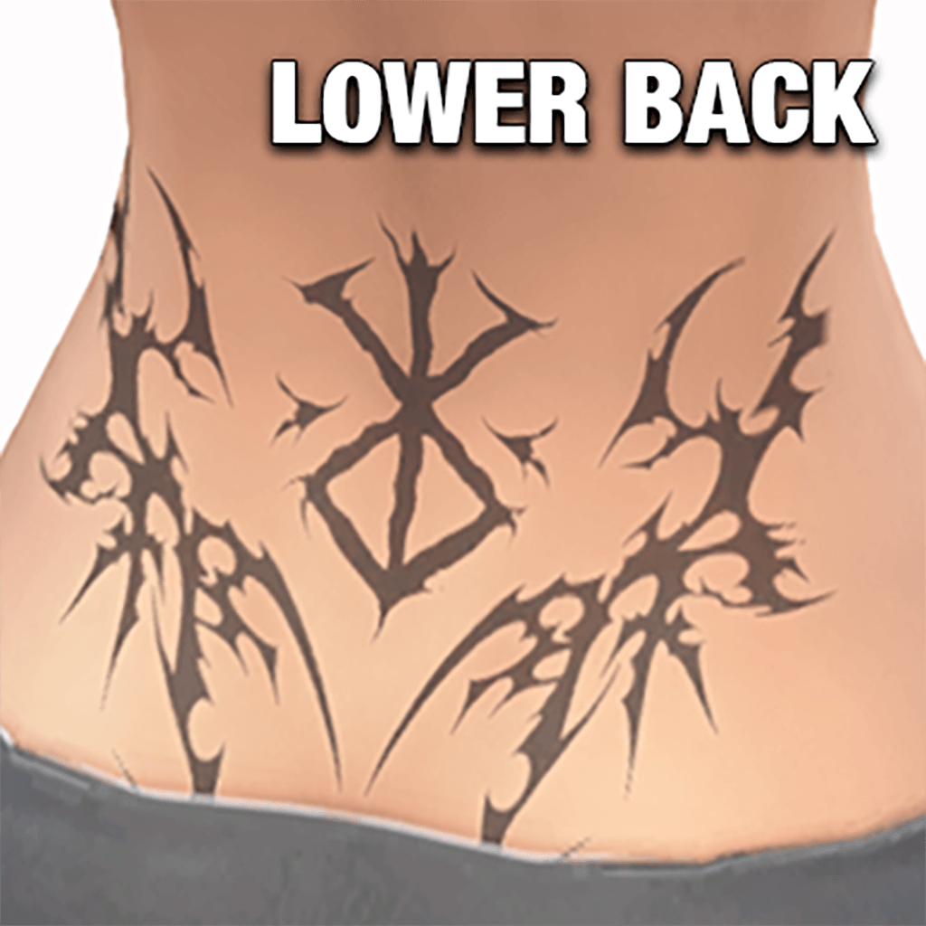 Cyber Sigilism Lower Back Design