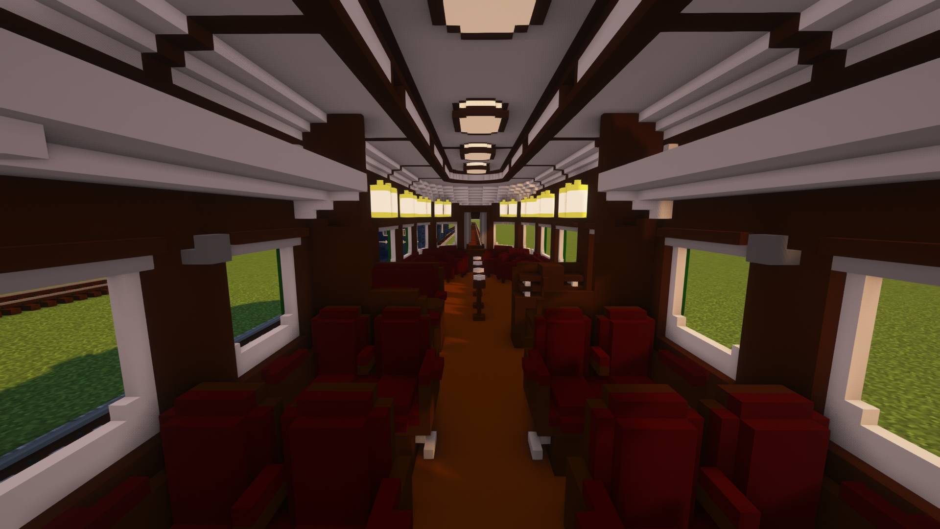 Thumbnail Interior of the Express Asia Observation car "Teni8"