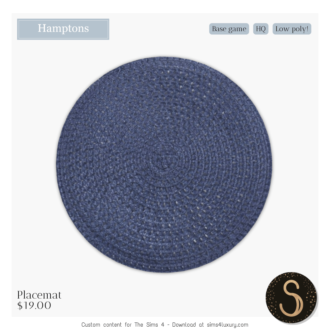 Hamptons 2024 - Placemats
