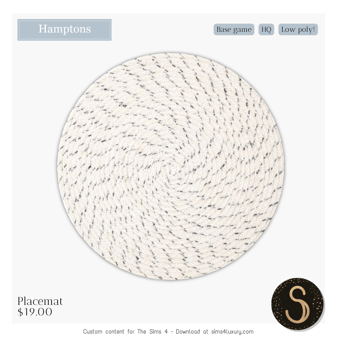 Hamptons 2024 - Placemats