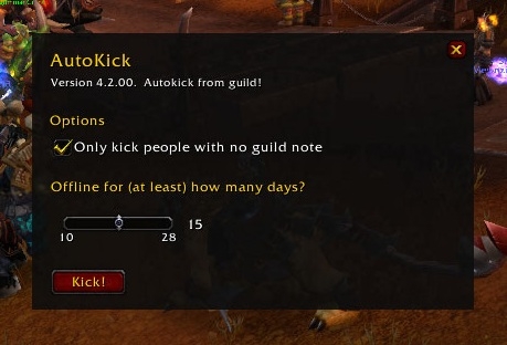 <p>Options panel.</p>
