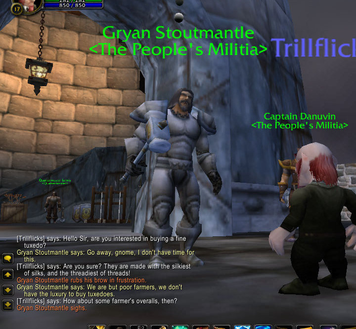 <p>You can hold conversations with NPCs by using Verisimilar.</p>