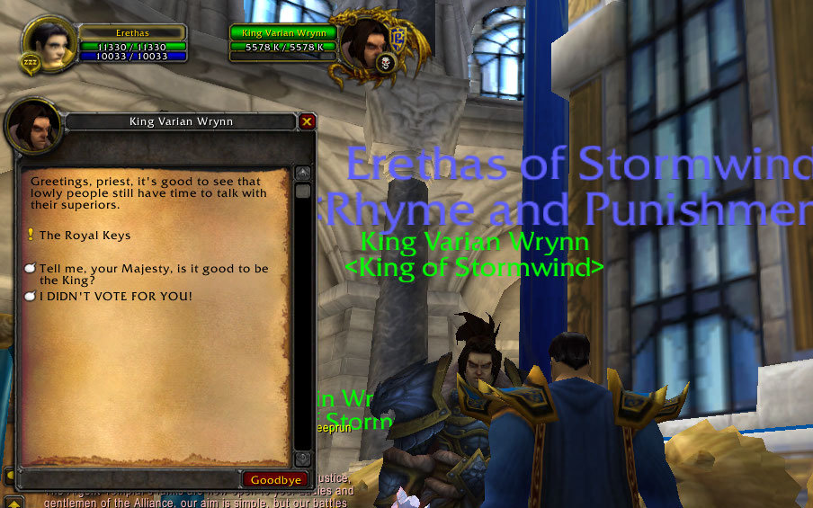 <p>A GM can add new options to an NPCs gossip.</p>