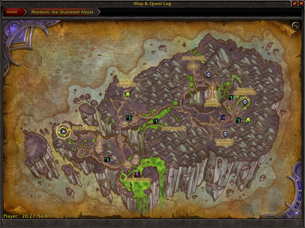 Сундуки бездны. Мардум рарники. Мардум Расколотая бездна карта. World of Warcraft Legion карта. Wow Аргус карта.