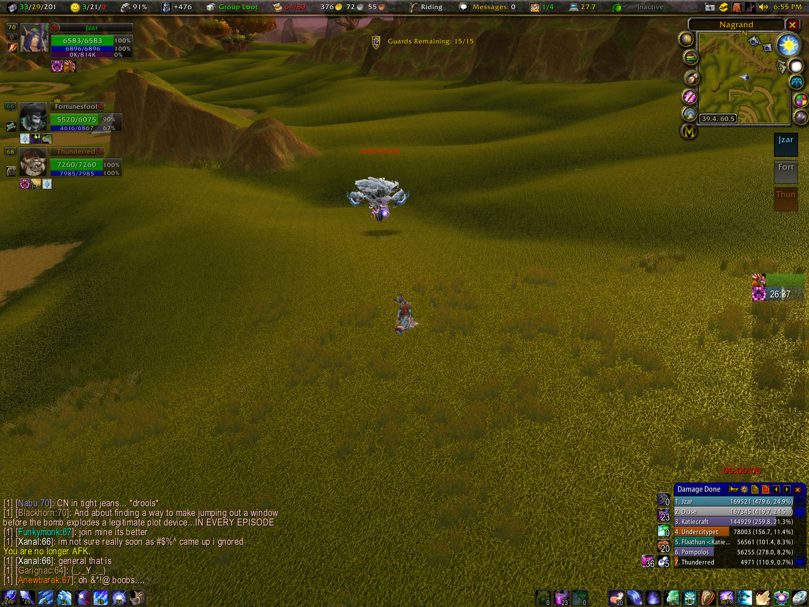 <p>My UI out of battle</p>