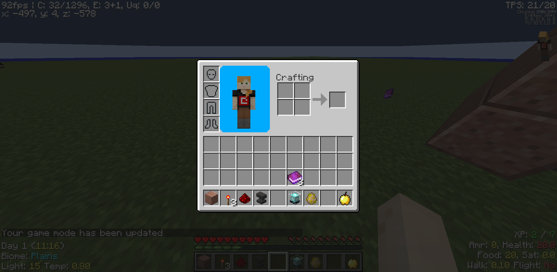 Imagine 2 (SURVIVAL Player GUI)