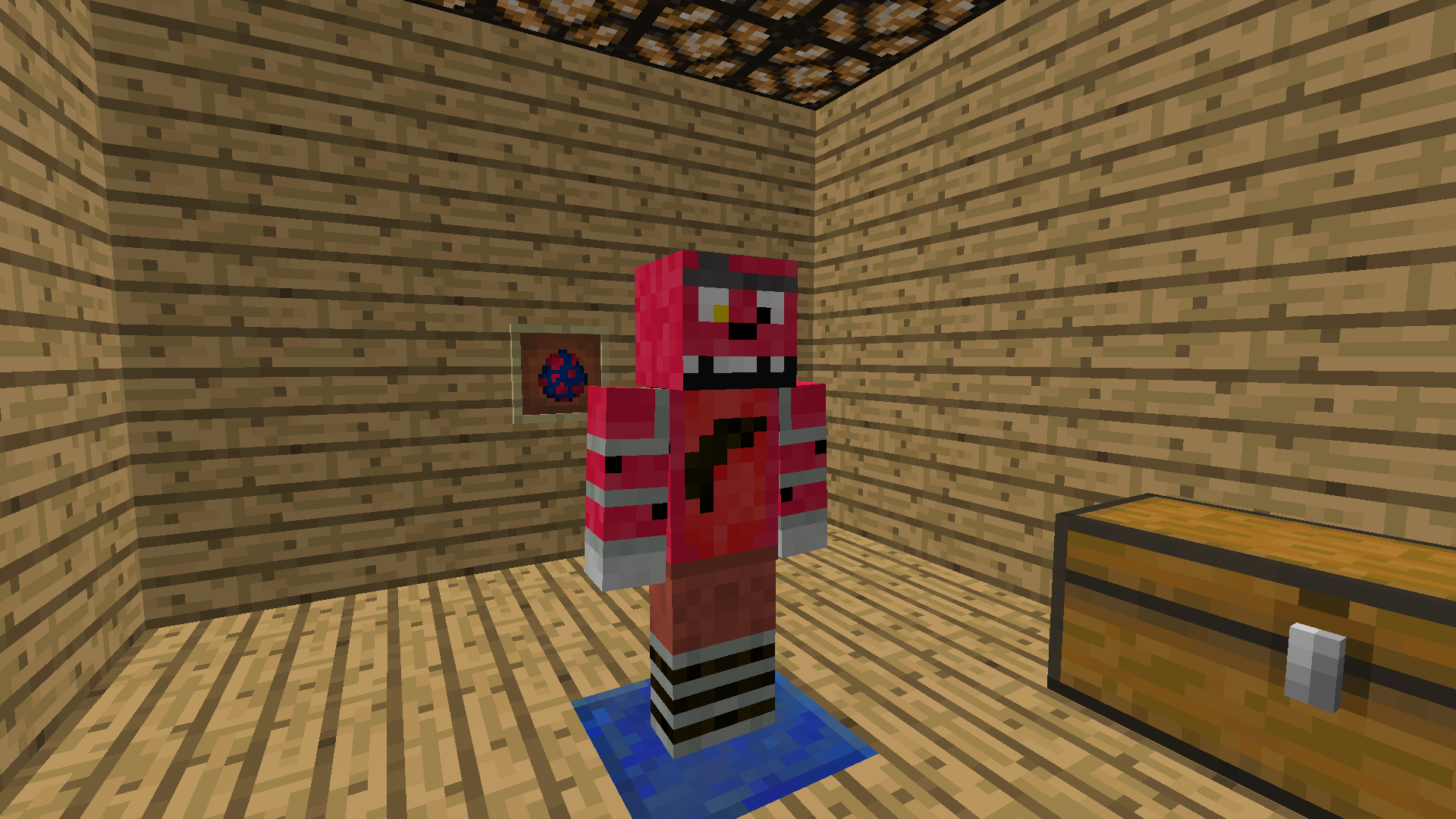 Thumbnail This is Red, White and Blue Foxy's new texture.