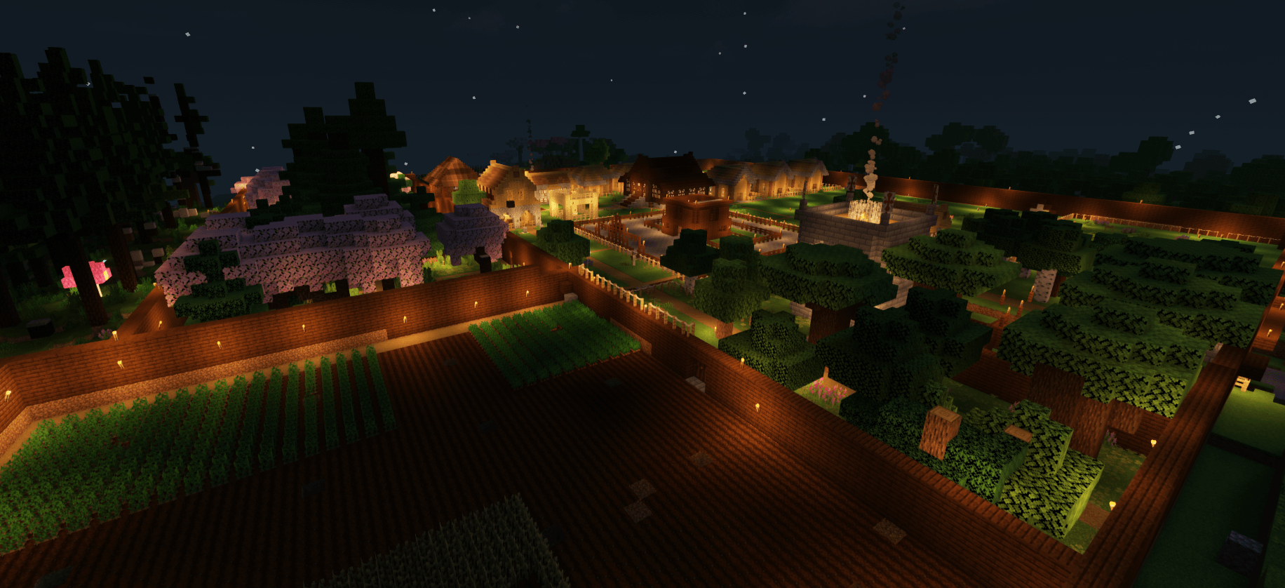 Another viewpoint of the same colony.