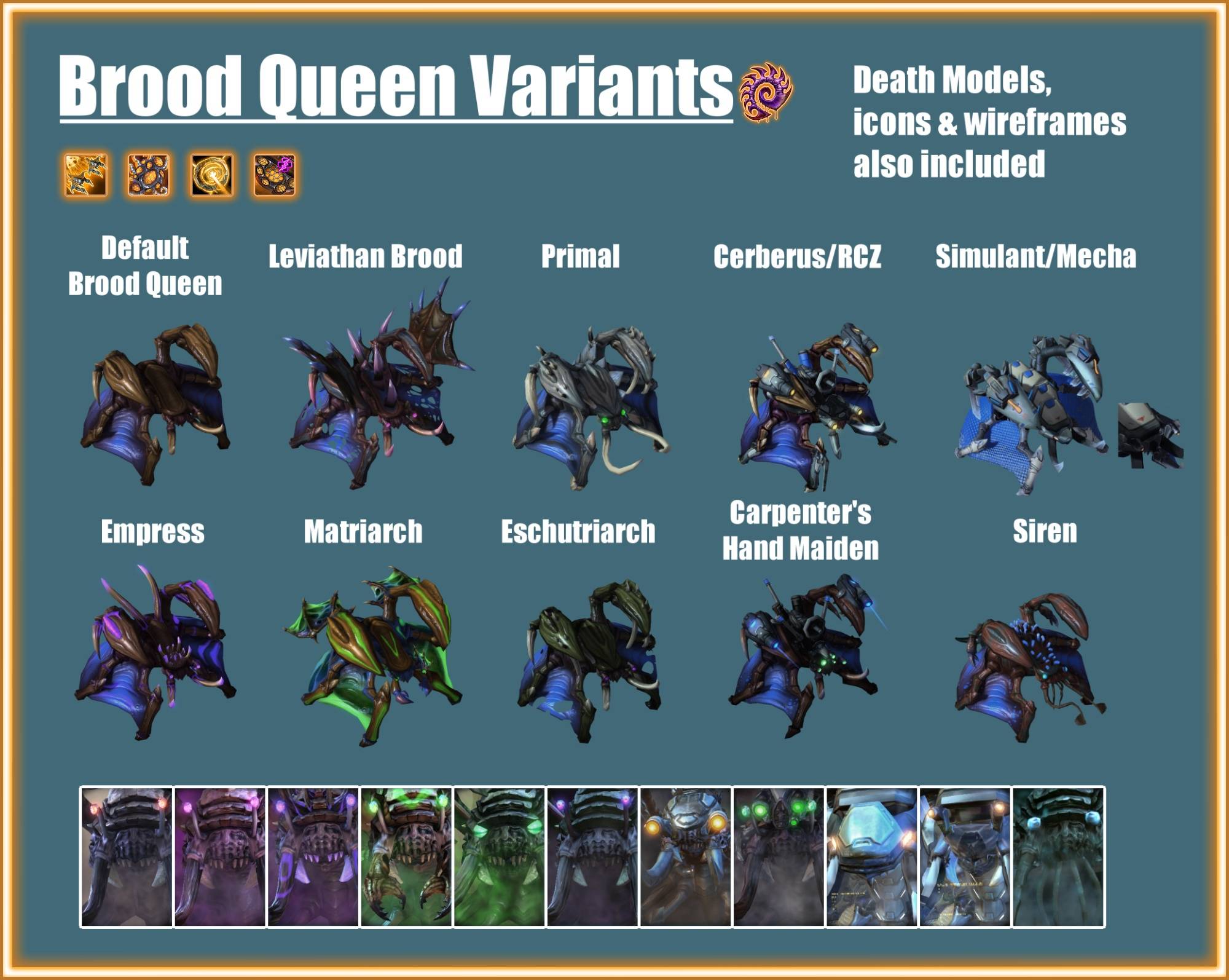 Brood Queen Variants Megapack