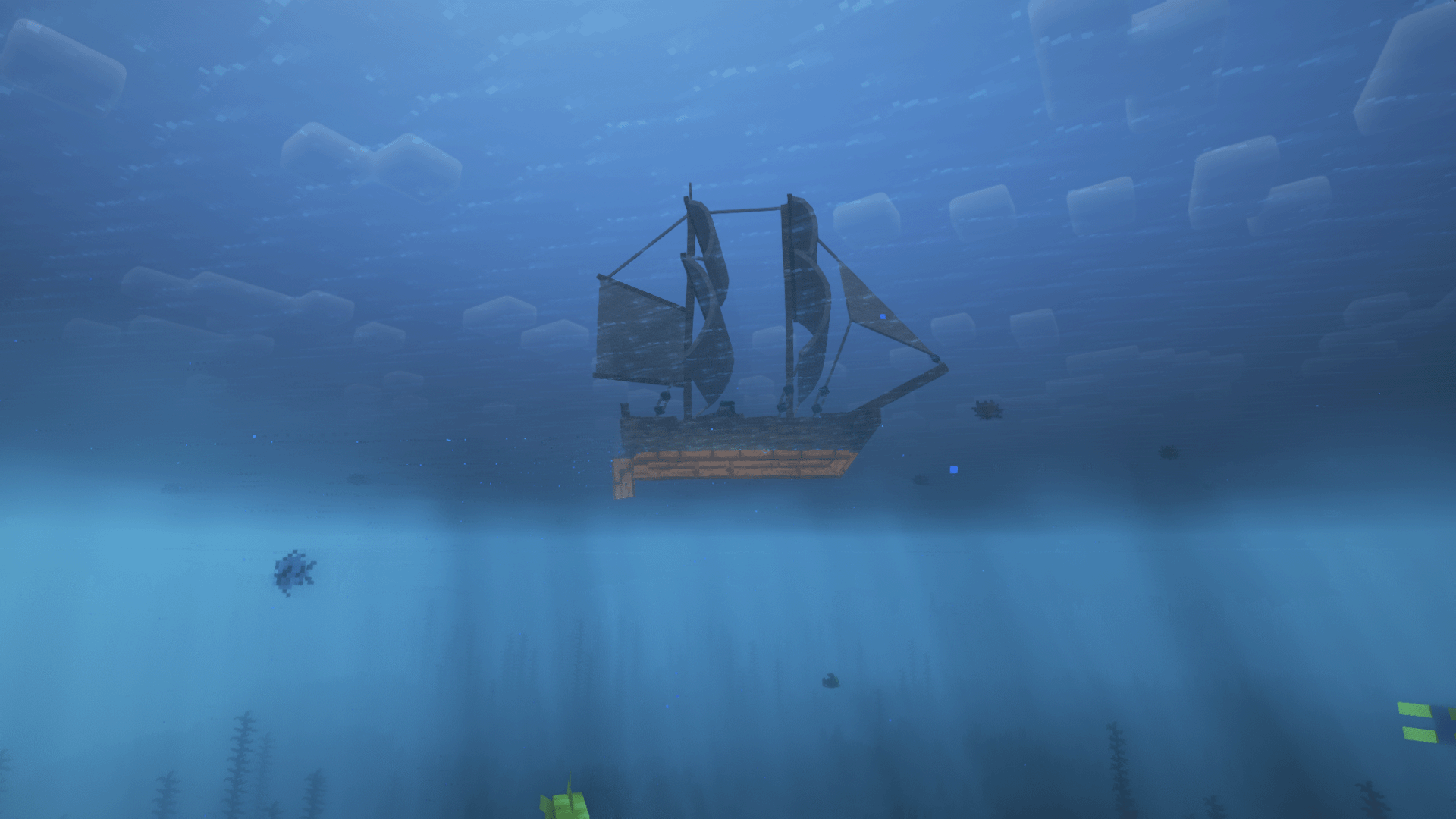 Underwater horrors and treasures