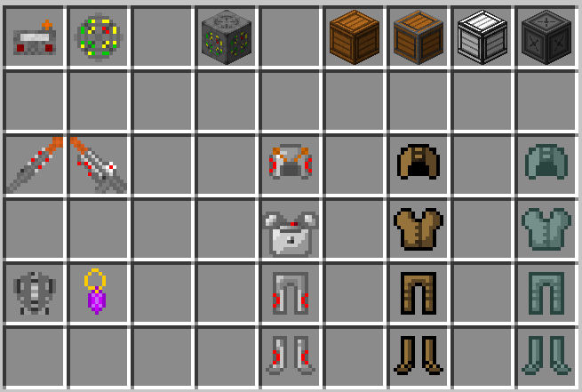 Thumbnail Equipment and Blocks