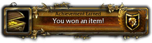<p>Achievement when winning</p>