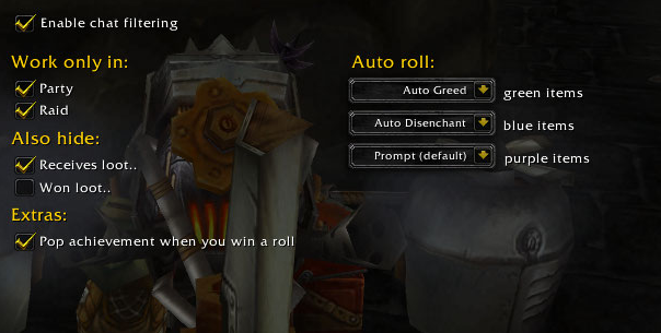 <p>4.3.4 options - new auto-roll settings</p>