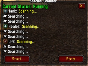 <p>Scanning for satchels</p>