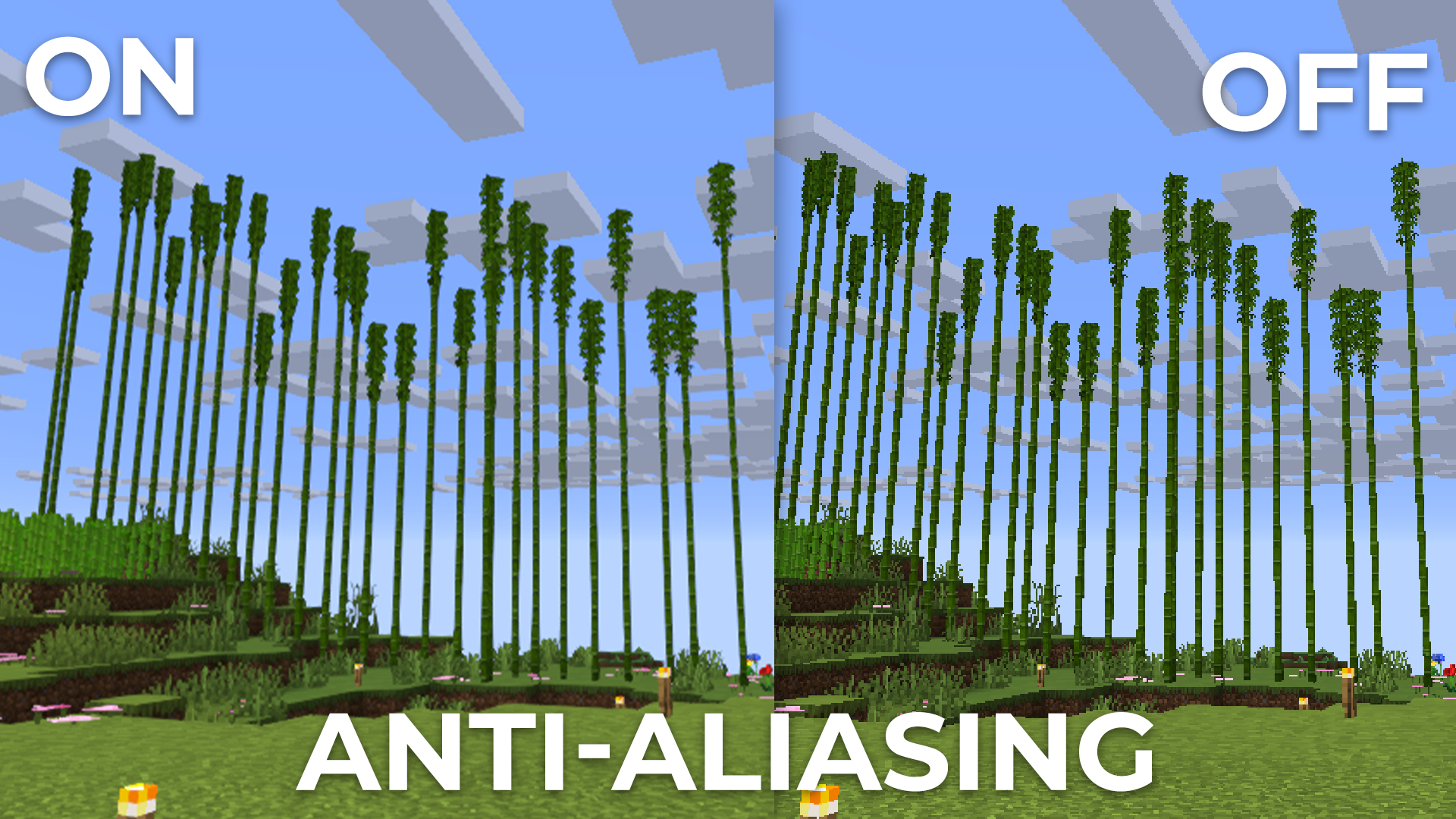 Thumbnail Makes the boundaries of objects smoother, removing any “jags” that appear.