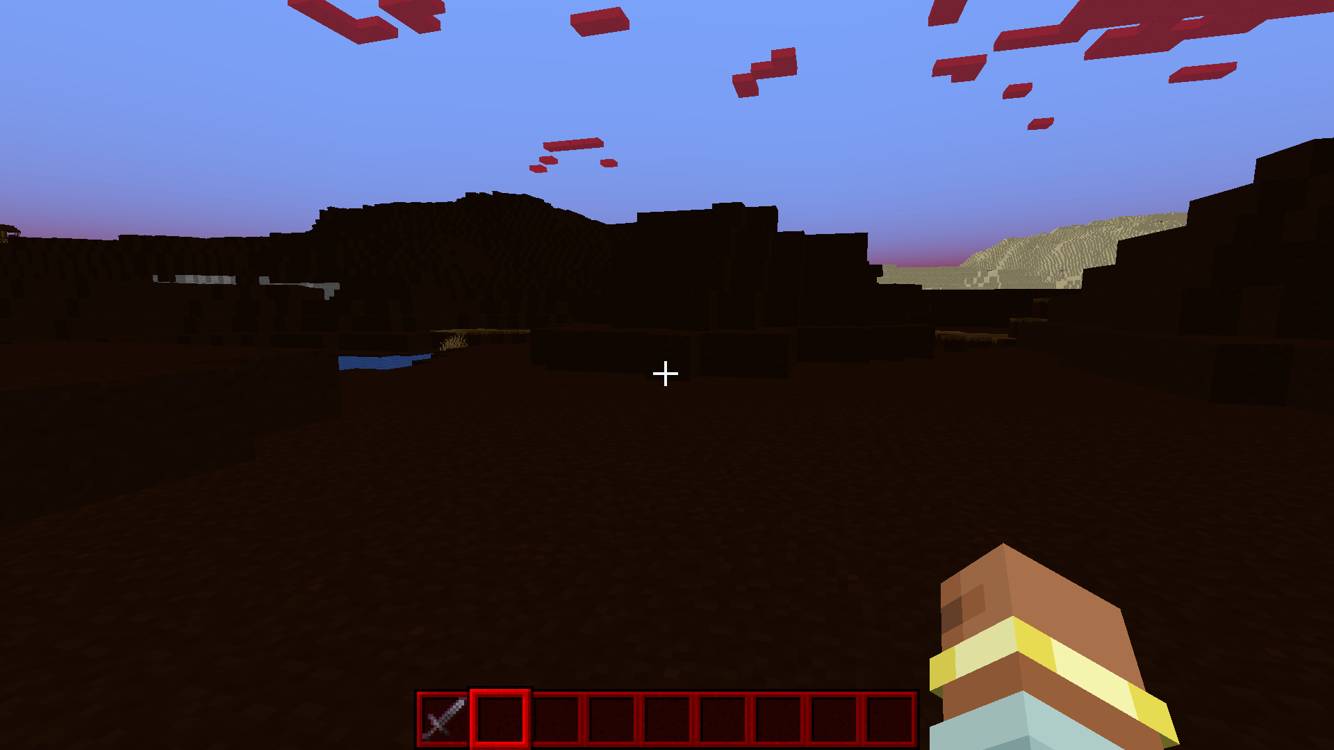 Thumbnail There are 2 new biomes, the wasteland biome is shown here