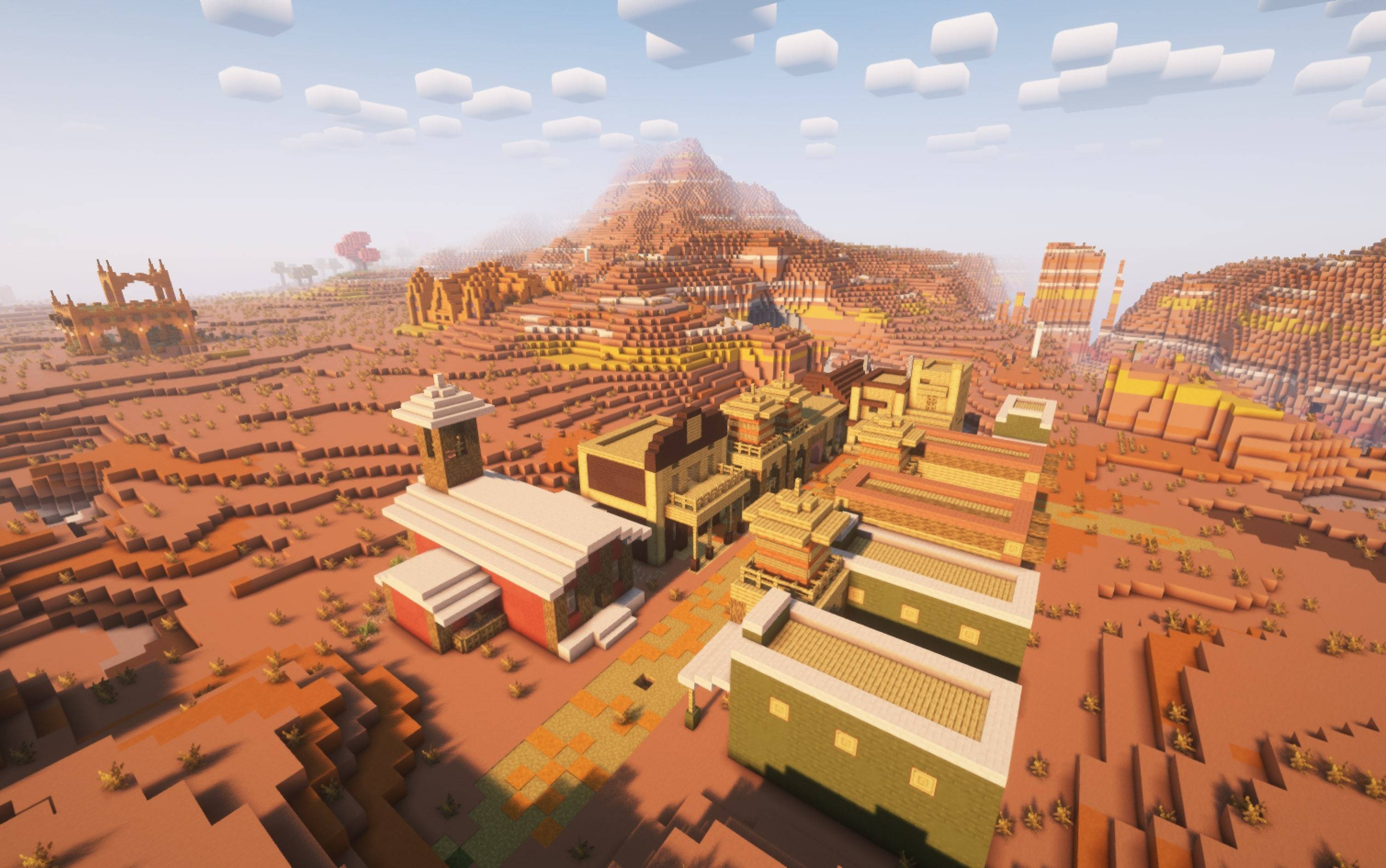 Thumbnail An abandoned town located near a Trader outpost and some ancient ruins.