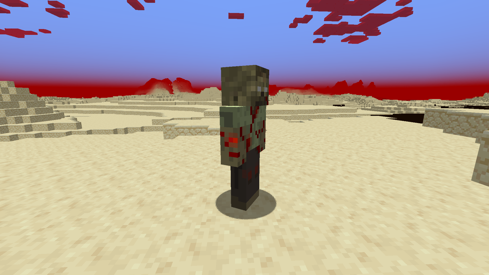 Thumbnail The mod also adds new mobs one of which is the apocalyptic zombie