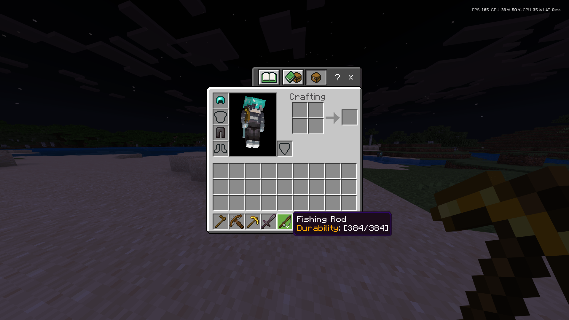 fishing rod durability minecraft