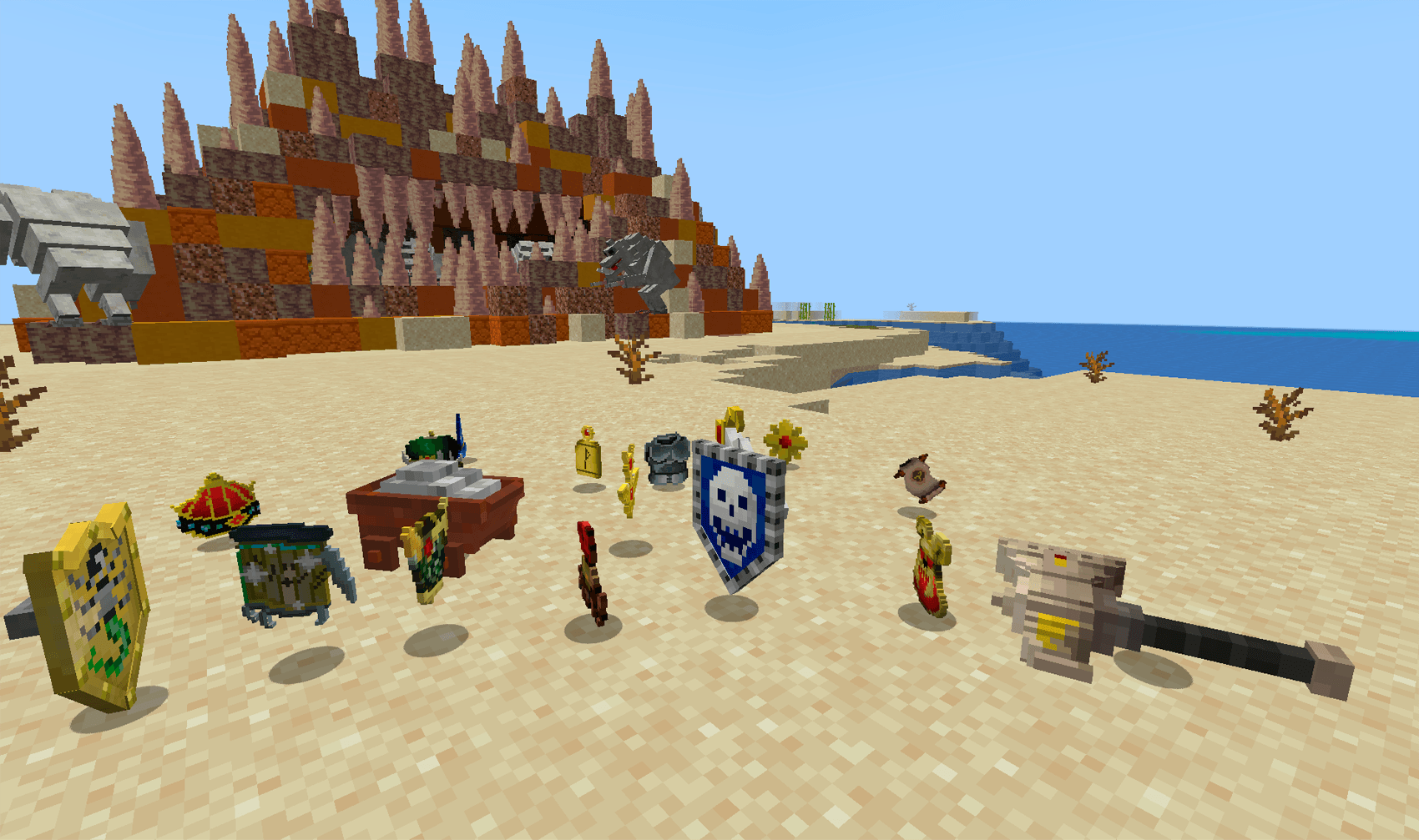 Thumbnail The mod adds more than 50 items from the game Heroes 3! They include: armor elements (increase magical characteristics), swords (each sword has unique mechanics), artifacts (give useful effects to the player or improve the gameplay)