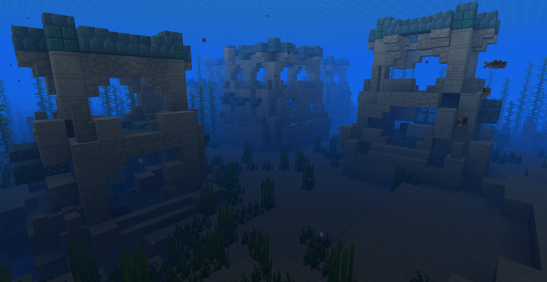 Thumbnail Ruins in the lukewarm ocean. (Cold and Coral variants also exist.)