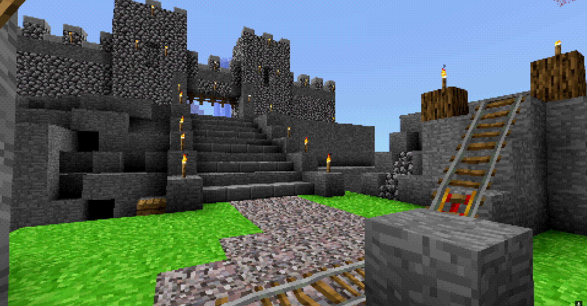 Thumbnail probably the first castle to be made.