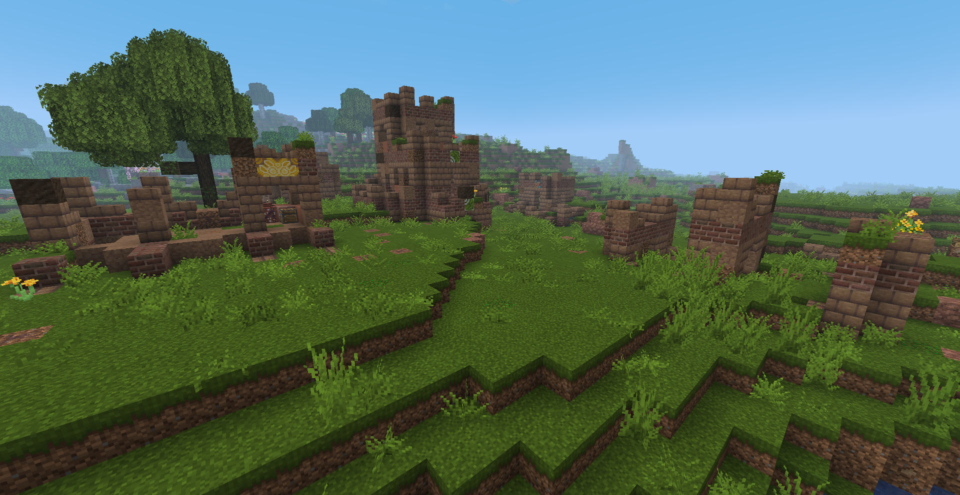 Thumbnail Ruins in the plains biome.