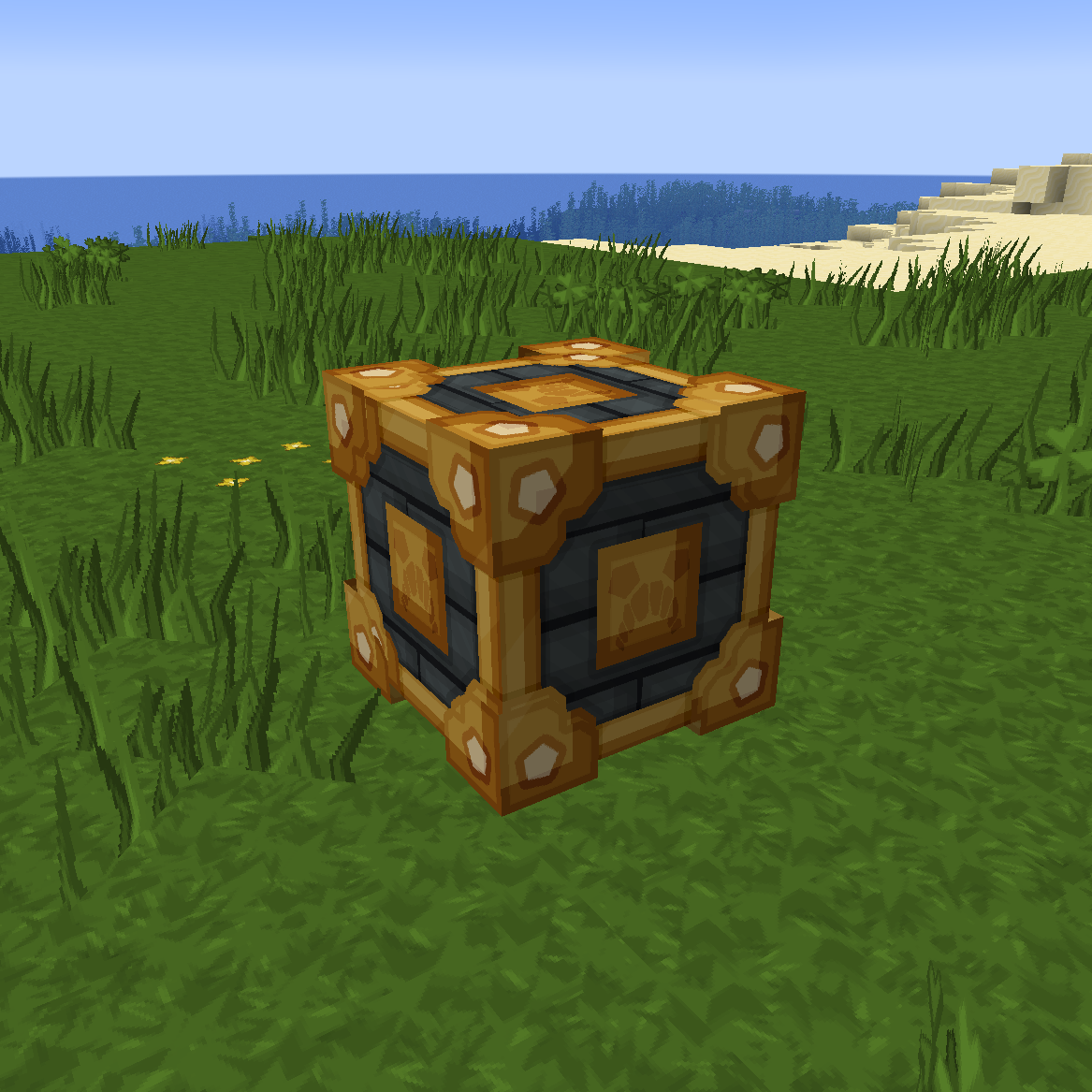 Brass Cube