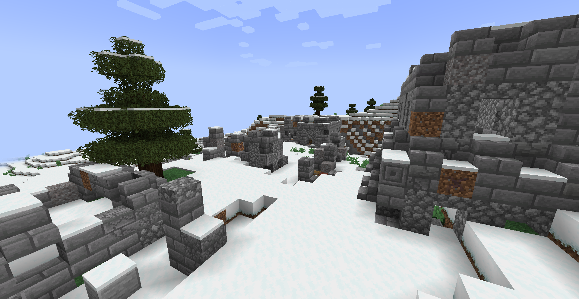Thumbnail Ruins in the tundra biome.