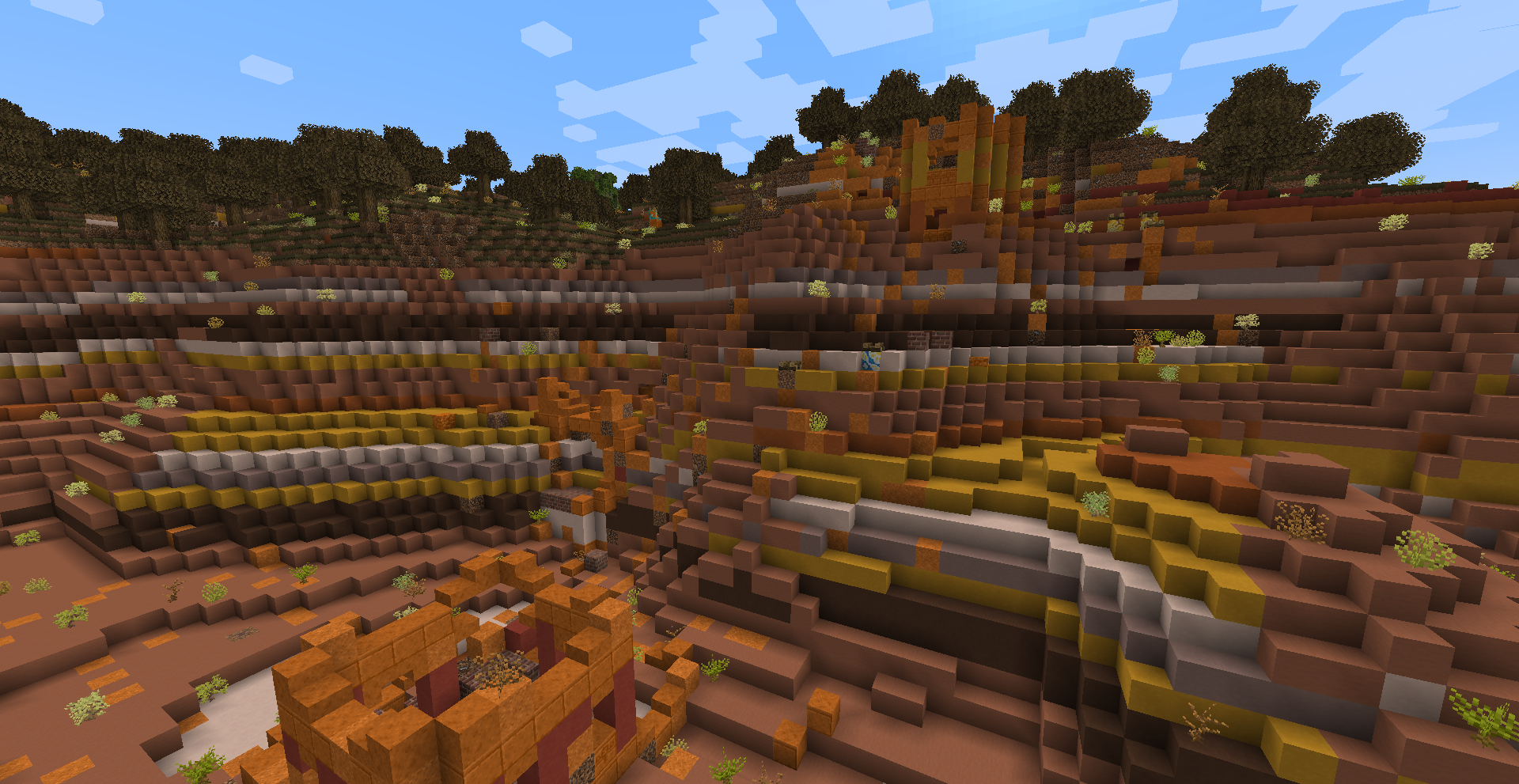 Thumbnail Ruins in the mesa biome.