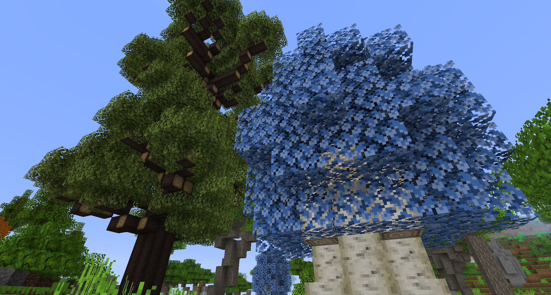 Trees from Thaumcraft