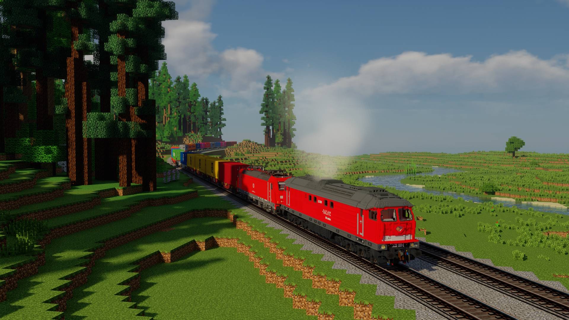German Voxel Railroading For IR Gallery Minecraft Resource Packs