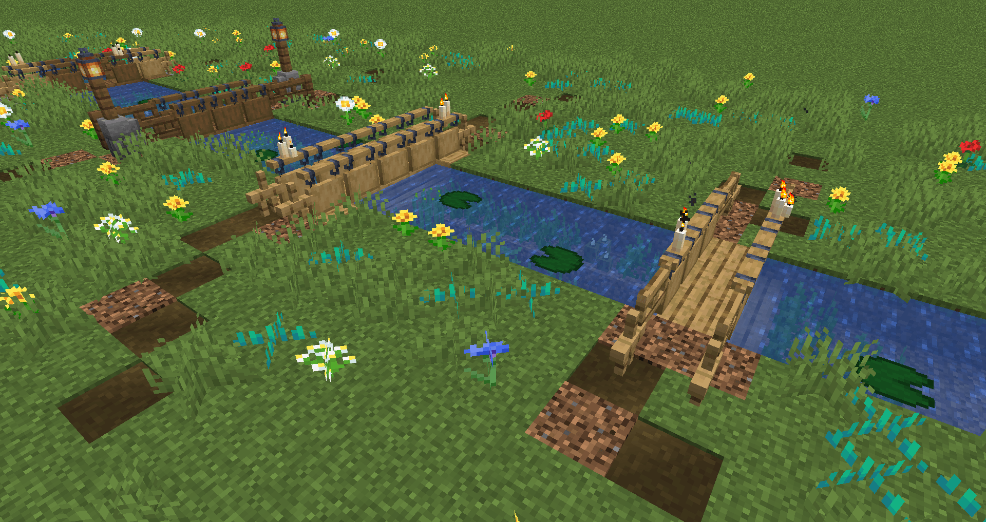 Thumbnail one-block bridges with armour stand.png