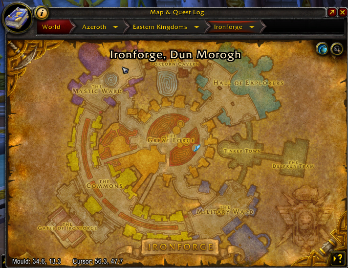 MetaMap : Map, Coords, Compasses : World of Warcraft AddOns