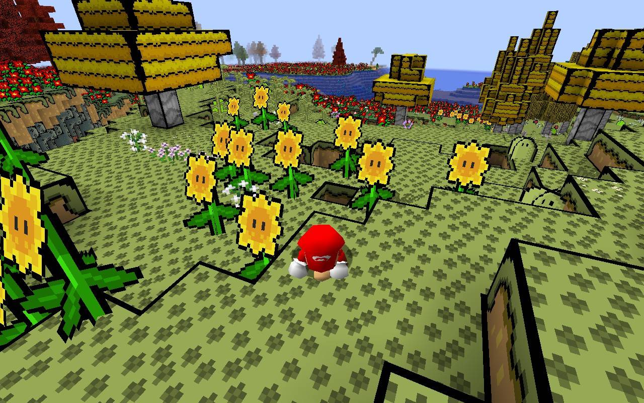 Thumbnail New flowers and trees to jump on.